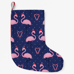 Petite Chaussette De Noël Flamant rose Noël Casquette Candy Motif