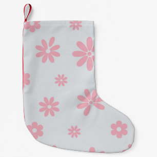 Petite Chaussette De Noël Fleurs et pétales 12