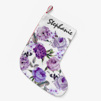 Fleurs pourpres lilas violettes Girly élégantes