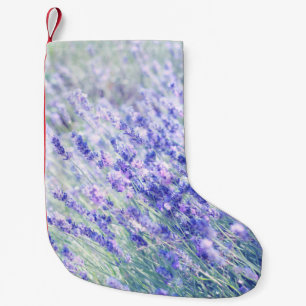 PETITE CHAUSSETTE DE NOËL FLEURS PURPLE PETALED