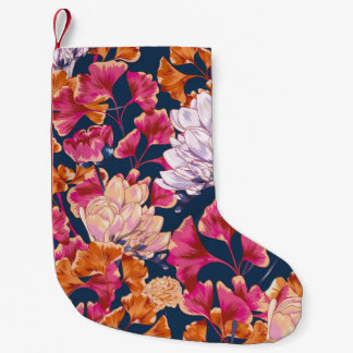 Petite Chaussette De Noël Flora Vintage Motif Vintage