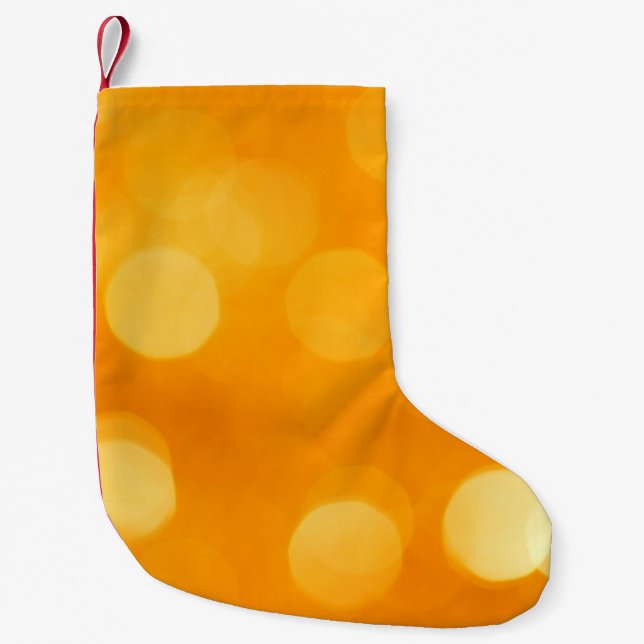 Petite Chaussette De Noël Flou arrière - plan Abstrait (Devant)