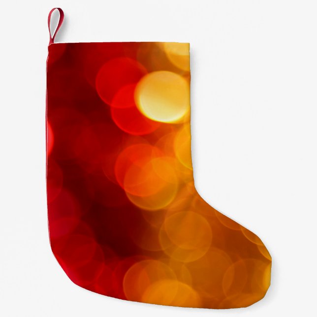 Petite Chaussette De Noël Flou arrière - plan Abstrait (Devant)