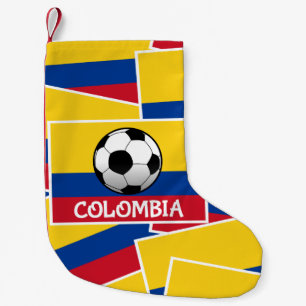 Petite Chaussette De Noël Football colombien