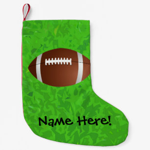 Petite Chaussette De Noël Football Field Junior Varsity