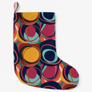 Petite Chaussette De Noël Forme Naturelle Sans Seamless : Beauté Abstraite C