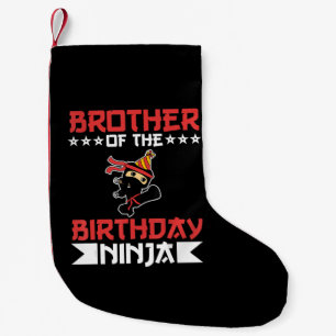 Petite Chaussette De Noël Frère De Ninja Fight Taekwondo Gift