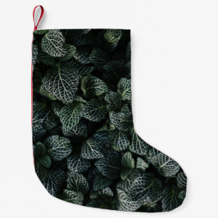 PETITE CHAUSSETTE DE NOËL FUMÉE BLEUE ET ORANGE