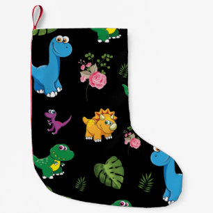 Petite Chaussette De Noël Funny Dinosaur