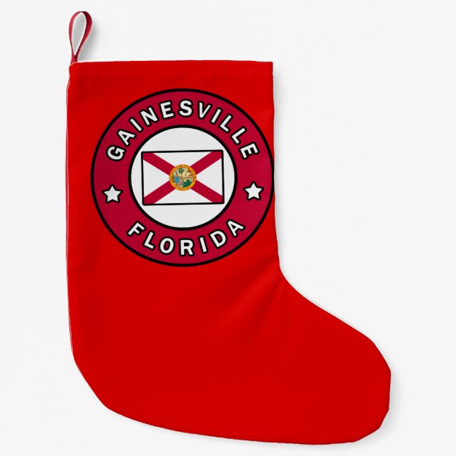 Petite Chaussette De Noël Gainesville Floride (Devant)