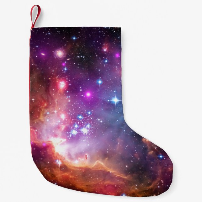 Petite Chaussette De Noël Galaxie Angélique Falln (Devant)