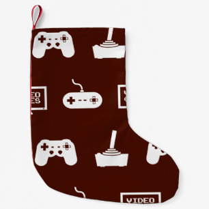 Petite Chaussette De Noël Gamer orienté de jeu vidéo de conception de jeu de