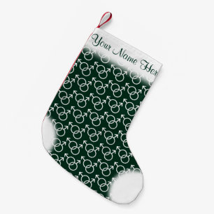 Petite Chaussette De Noël Gay pride masculin Stocking Amour Personnalisé Sto