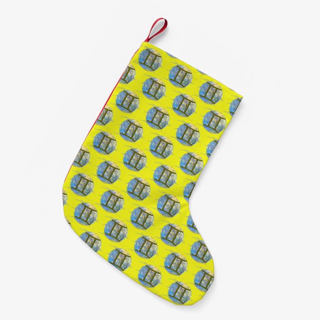 Petite Chaussette De Noël Gémeaux (Devant (Accrochage))
