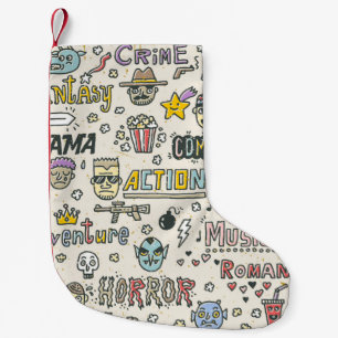 Petite Chaussette De Noël Genres de film. Spectacles TV, série Funny Doodle 