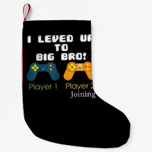 Petite Chaussette De Noël Gift I Niveau Jusqu'À Big Bro Brother Présente