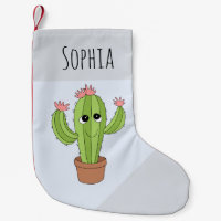 Girls Cute Kawaii Cactus Dessin et nom Enfants