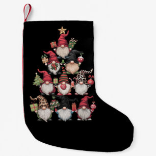 Petite Chaussette De Noël Gnomes Arbre de Noël Drôles Fêtes de Noël