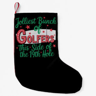 Petite Chaussette De Noël Golf de Noël Drôle la bande la plus joyeuse de gol