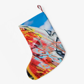 Petite Chaussette De Noël graffiti de planète