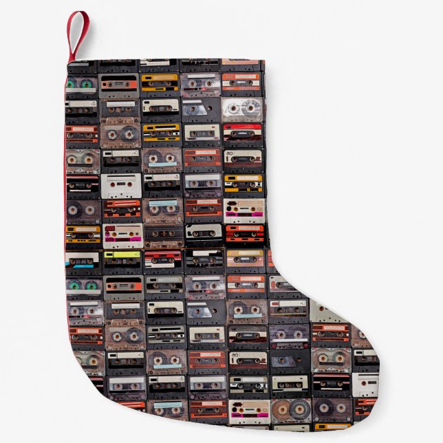 Petite Chaussette De Noël Grande collection de cassettes audio (Devant)