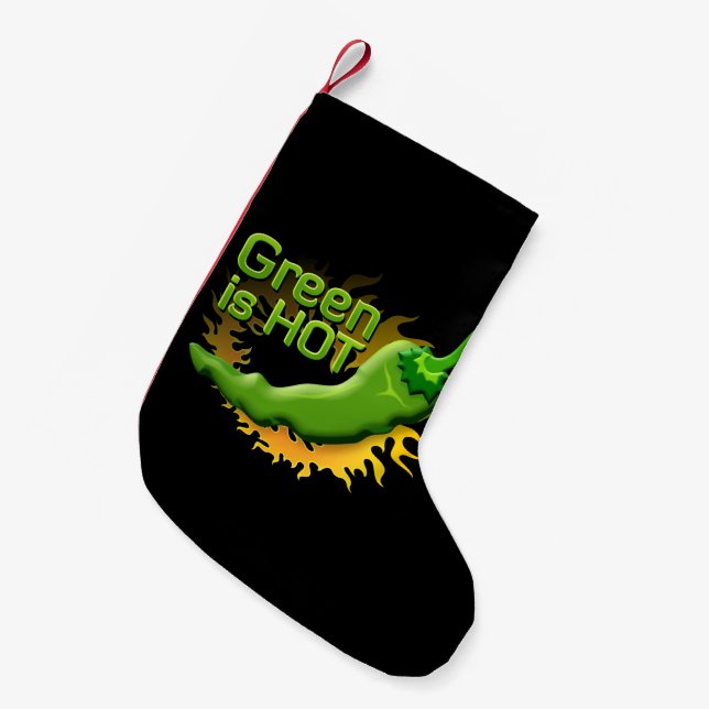 Petite Chaussette De Noël Green is HOT (Devant (Accrochage))