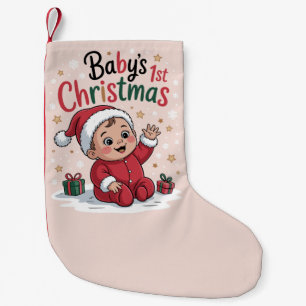 Petite Chaussette De Noël Grossesse 1er Noël de bébé Annonce de grossesse