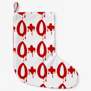 Petite Chaussette De Noël Groupe sanguin O+ positif #Hôpital de l'horreur
