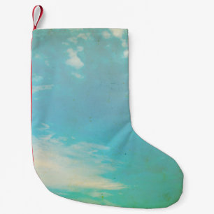 Petite Chaussette De Noël Grunge image of sky background. home decor, backgr