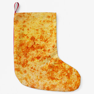 Petite Chaussette De Noël Grunge mur, arrière - plan texturé très détaillé.