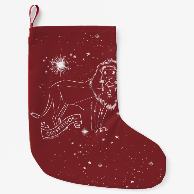 Petite Chaussette De Noël GRYFFINDOR™ - Graphique de constellation (Devant)