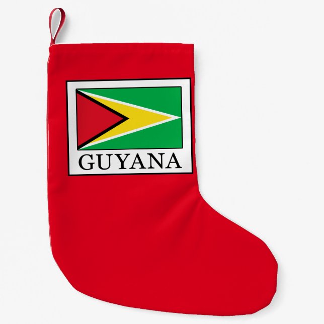 Petite Chaussette De Noël Guyana (Devant)