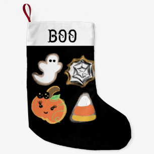 Petite Chaussette De Noël Halloween Stocking   Traitements de cookies de fan