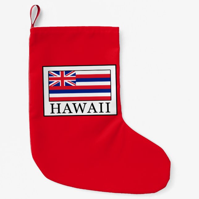 Petite Chaussette De Noël Hawaii (Devant)
