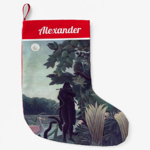 Petite Chaussette De Noël Henri Rousseau - La Charmeuse de serpents