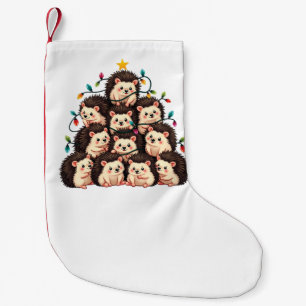 Petite Chaussette De Noël Hérisson Arbre de Noël Joyeux Noël Noël Noël Noël 