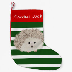 Petite Chaussette De Noël Hérisson de Noël pour animaux familiers