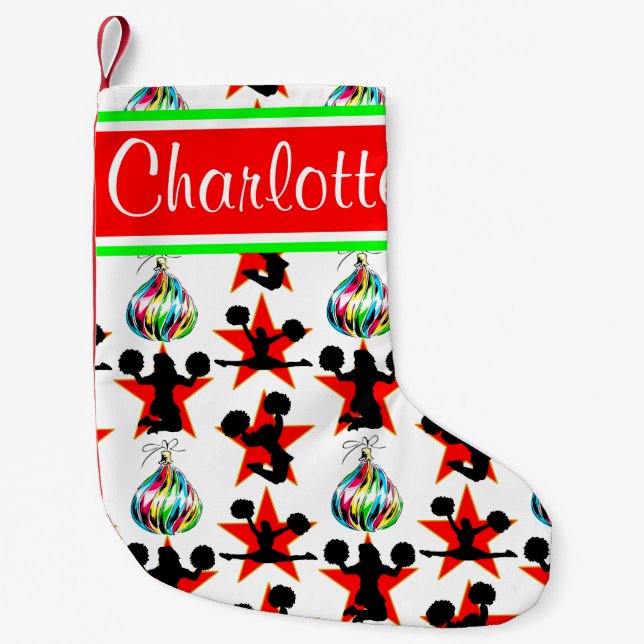 PETITE CHAUSSETTE DE NOËL HEUREUX VACANCES DE STOCKAGE PERSONNALISÉ (Devant)