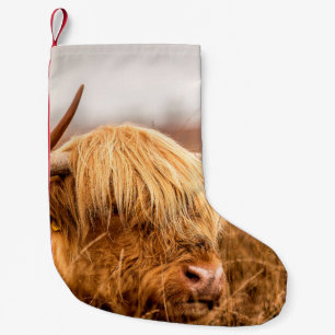 PETITE CHAUSSETTE DE NOËL HIGHLAND CATTLE