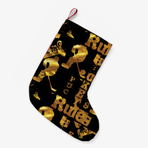 Petite Chaussette De Noël Hockey