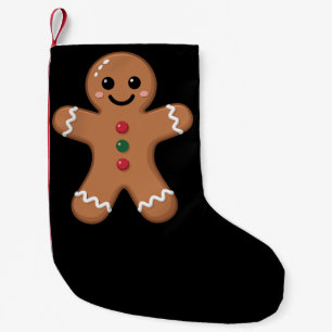 Petite Chaussette De Noël Homme en pain d'épices Biscuit de Noël Cuisson des