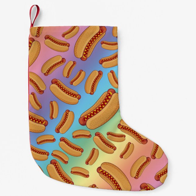 Petite Chaussette De Noël Hôtes Rainbow (Devant)