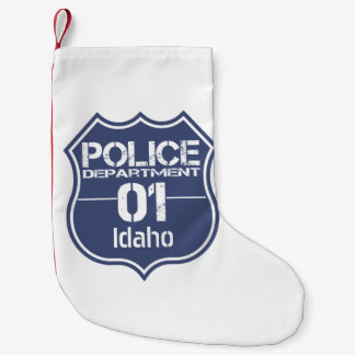 Petite Chaussette De Noël Idaho Police Department Shield 01