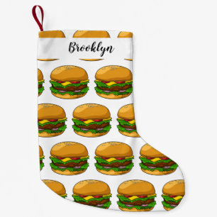 Petite Chaussette De Noël Illustration de Hamburger