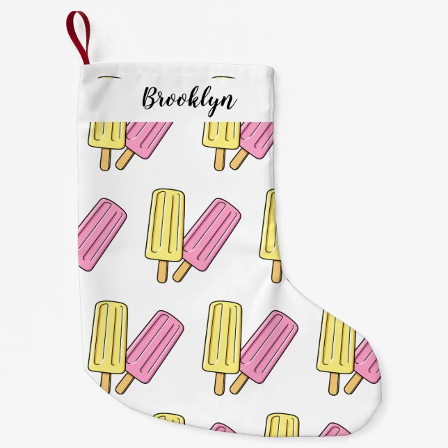 Petite Chaussette De Noël Illustration de Ice pop (Devant)