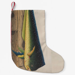 Petite Chaussette De Noël Illustration de poissons de Mahi-Mahi
