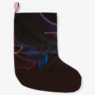 Petite Chaussette De Noël Illustration des voyants couleur assistée