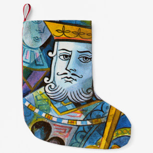 Petite Chaussette De Noël Illustration du stock King Holding Sword