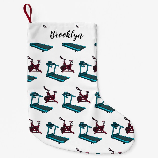 Petite Chaussette De Noël Illustration du tapis roulant et de la bande dessi (Devant)