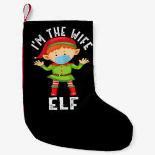 Petite Chaussette De Noël Im La Femme Elf Drôle cadeau de Noël